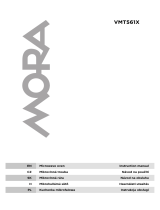 Mora VMT561X Instrukcja obsługi