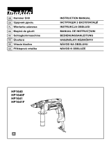 Makita HP1640 Cordless Hammer Dril Instrukcja obsługi