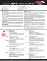 Jamara 405188 BMW Z4 Roadster 2.4GHz RC Car Instrukcja obsługi