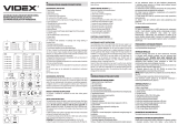 Videx VLE-ERC-72W Instrukcja obsługi