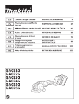 Makita GA021G Instrukcja obsługi