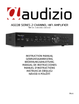 audizio AD220 Series Instrukcja obsługi