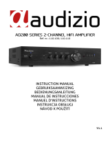 audizio AD200 Series Instrukcja obsługi