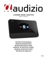 audizio Livorno Internet Radio Adapter Instrukcja obsługi