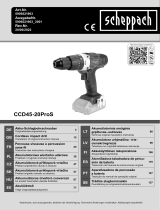 Scheppach CCD45-20ProS Instrukcja obsługi