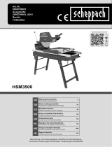 Scheppach HSM3500 Instrukcja obsługi