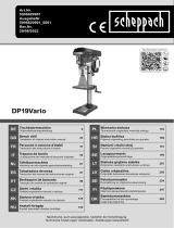 Scheppach DP19Vario Instrukcja obsługi