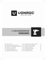 Vonroc CD503DC Instrukcja obsługi