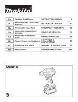 Makita AS001G Instrukcja obsługi