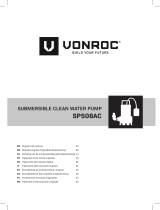 Vonroc SP508AC Instrukcja obsługi