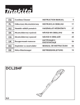 Makita DCL284F Instrukcja obsługi