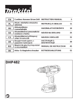 Makita DHP482ZW Instrukcja obsługi