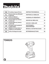 Makita TD002G Instrukcja obsługi