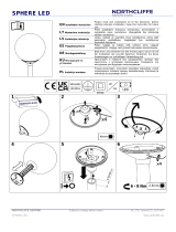 NORTHCLIFFE Sphere LED G933 Instrukcja obsługi