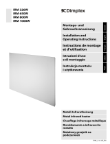 Dimplex IRM 650W Instrukcja obsługi