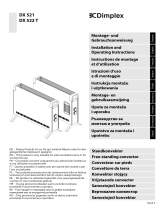 Dimplex DX 521 Instrukcja obsługi