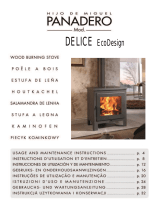 Panadero DELICE EcoDesign Wood Burning Stove Instrukcja obsługi