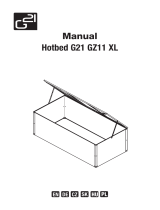 G21 Hotbed Instrukcja obsługi