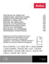 Amica KGC15493W Instrukcja obsługi