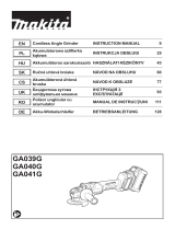 Makita GA039G Instrukcja obsługi