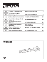 Makita WR100D Instrukcja obsługi