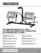 Parkside 2 X 50W LED Work Light Instrukcja obsługi