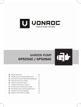 Vonroc GP525AC Instrukcja obsługi