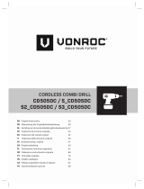 Vonroc CD505DC Instrukcja obsługi