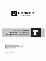 Vonroc CD505DC Instrukcja obsługi
