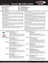 Jamara 488 GTB 24GHz Ferrari RED Instrukcja obsługi