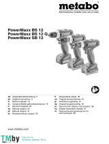 Metabo PowerMaxx BS 12 Instrukcja obsługi