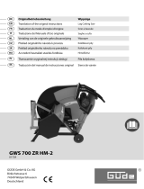 Güde GWS 700 ZR HM-2 Instrukcja obsługi