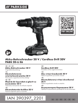 Parkside PABS 20-Li E6 Instrukcja obsługi