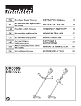 Makita UR006G, UR007G Cordless Grass Trimmer Instrukcja obsługi