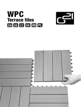 G21 WPC Terrace Tiles Instrukcja obsługi