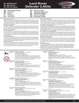 Jamara Land Rover Defender 24GHz Black Instrukcja obsługi