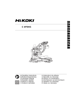Hikoki C 8FSHG Cordless Cutting and Miter Saw Instrukcja obsługi