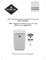COLUMBIA VAC KLC9300GB Instrukcja obsługi