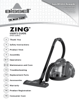 Bissell 6489 Series Zing Canister Vacuum Instrukcja obsługi