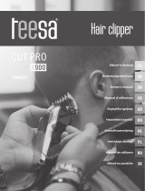 Teesa TSA0523 CUT PRO Hair clipper Instrukcja obsługi