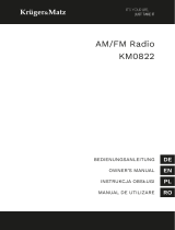 Kruger Matz KM0822 Instrukcja obsługi