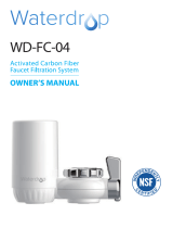 Waterdrop -FC-04 Activated Carbon Fiber Faucet Filtration System Instrukcja obsługi
