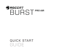 ROCCAT Burst Pro instrukcja