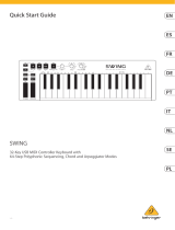 Behringer Swing instrukcja