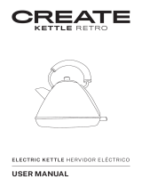 CreateRetro Electric Kettle