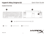 HyperX Alloy Origins 65 Keyboard instrukcja