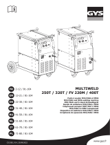 GYS MULTIWELD MIG/MAG and MMA Welding Machine instrukcja