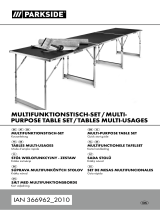 Parkside Multi-Purpose Table Set instrukcja