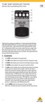 Behringer TUBE AMP MODELER TM300 instrukcja