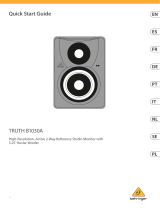 Behringer TRUTH B1030A instrukcja